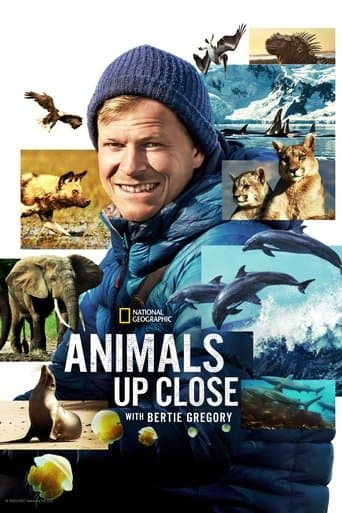 Movie poster for Animals Up Close with Bertie Gregory