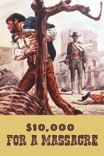 Movie poster for $10,000 for a Massacre