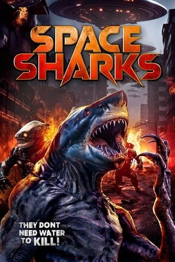 Movie poster for Space Sharks