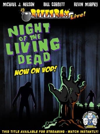 Movie poster for RiffTrax Live: Night of the Living Dead