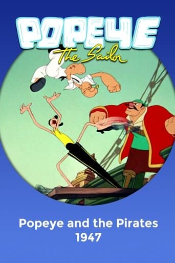 Movie poster for Popeye and the Pirates