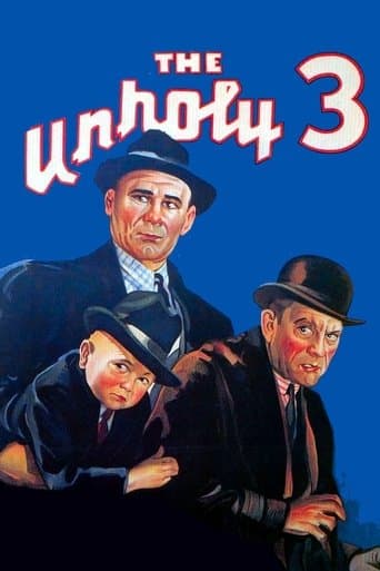 Movie poster for The Unholy Three