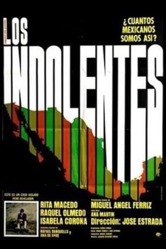 Movie poster for Los indolentes