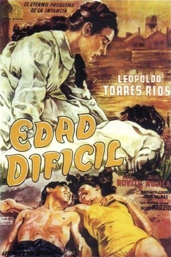Movie poster for Edad difícil