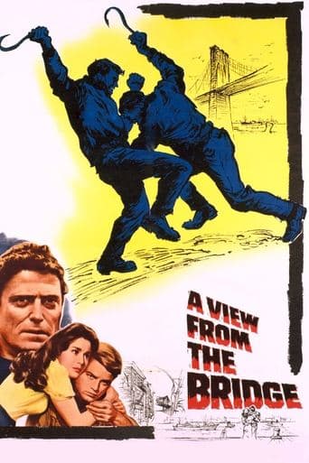 Movie poster for A View from the Bridge
