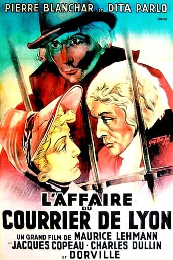 Movie poster for Courier of Lyons