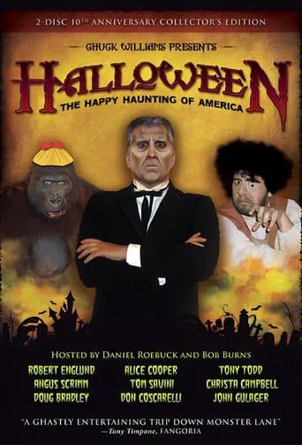Movie poster for Halloween... The Happy Haunting of America!