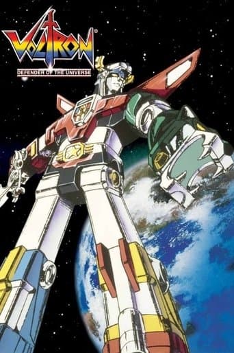 Movie poster for Voltron: Defender of the Universe