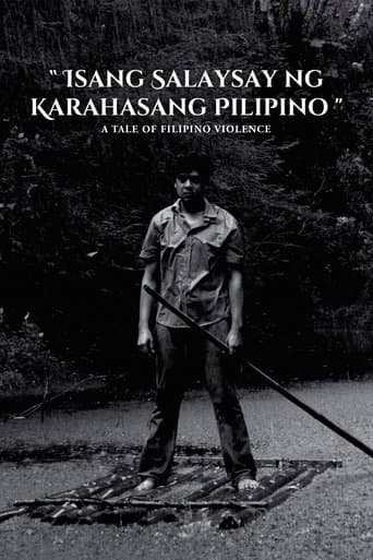 Movie poster for A Tale of Filipino Violence