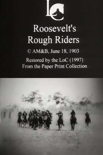 Movie poster for Roosevelt's Rough Riders