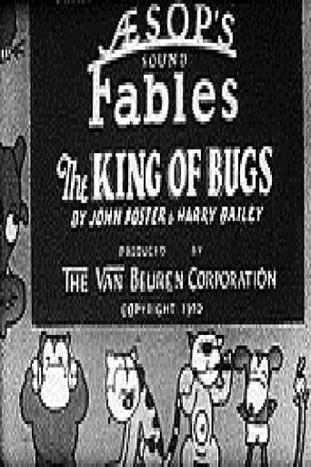 Movie poster for The King of Bugs