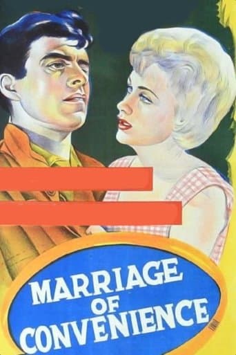 Movie poster for Marriage of Convenience