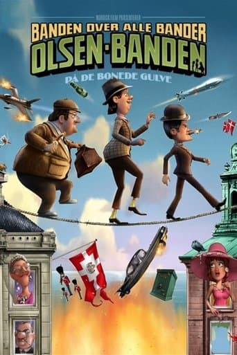 Movie poster for Olsen Gang Gets Polished