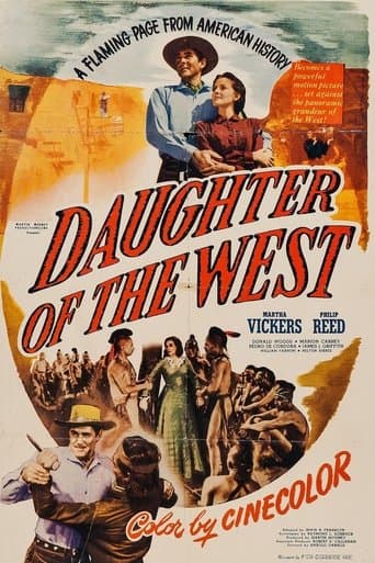 Movie poster for Daughter of the West