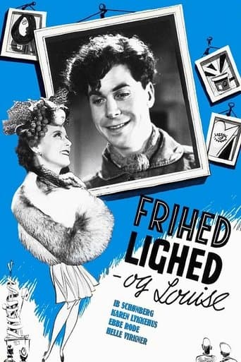 Movie poster for Frihed, lighed og Louise