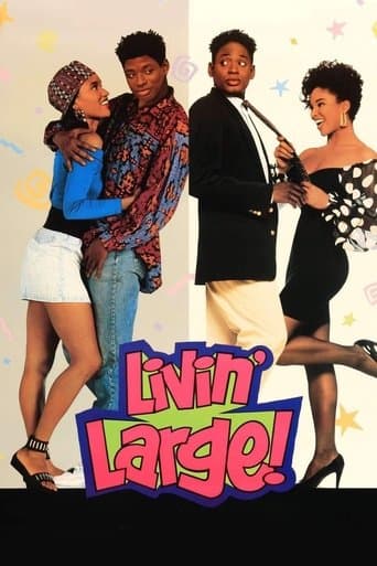 Movie poster for Livin' Large!
