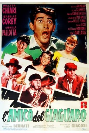 Movie poster for L'amico del giaguaro