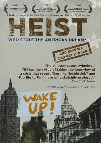 Movie poster for Heist: Who Stole the American Dream?
