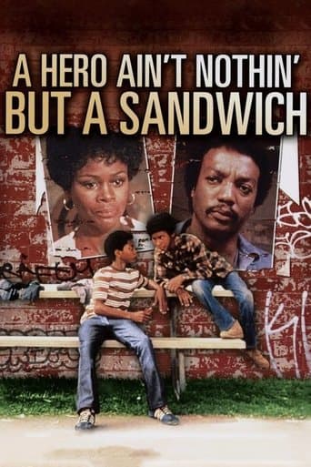 Movie poster for A Hero Ain't Nothin' But a Sandwich