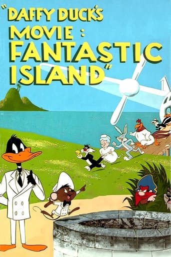 Movie poster for Daffy Duck's Movie: Fantastic Island