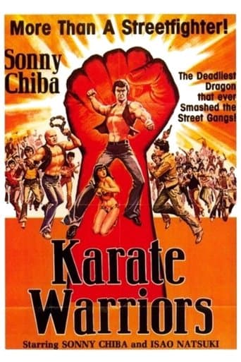 Movie poster for Karate Warriors