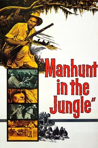 Movie poster for Manhunt in the Jungle