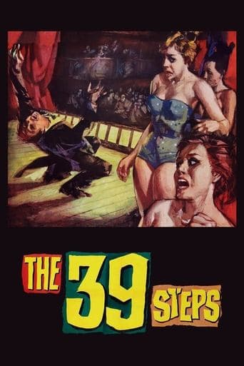 Movie poster for The 39 Steps