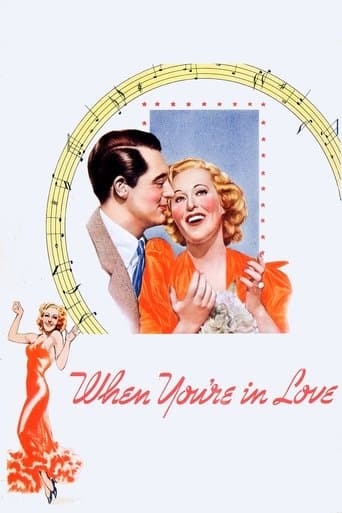 Movie poster for When You're in Love
