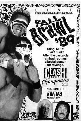 Movie poster for NWA Clash of The Champions VIII: Fall Brawl '89