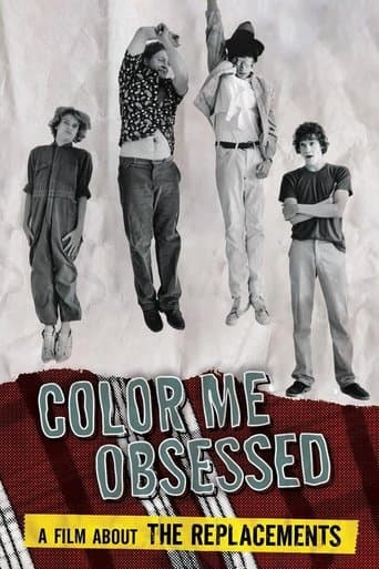Movie poster for Color Me Obsessed: A Film About The Replacements