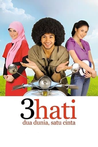 Movie poster for 3 Hati Dua Dunia Satu Cinta
