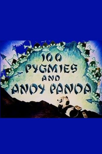 Movie poster for 100 Pygmies and Andy Panda