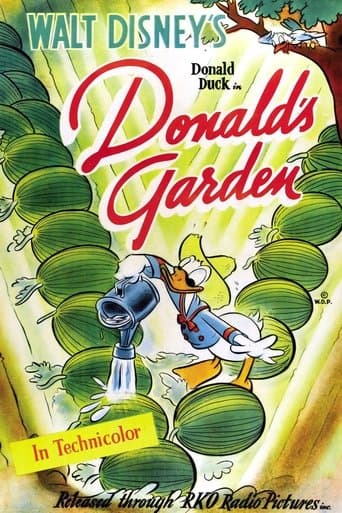 Movie poster for Donald's Garden