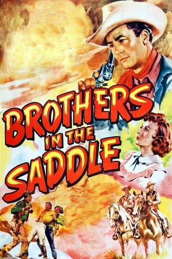 Movie poster for Brothers in the Saddle