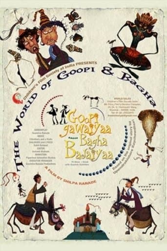 Movie poster for The World of Goopi and Bagha