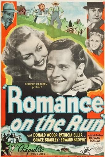 Movie poster for Romance on the Run