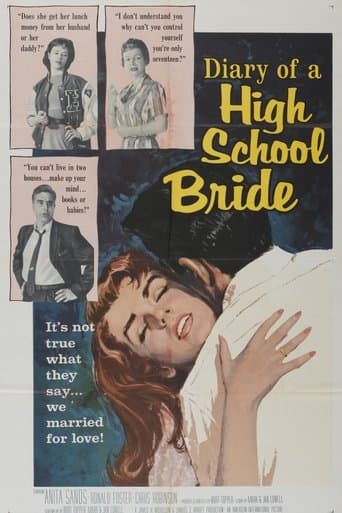 Movie poster for The Diary of a High School Bride