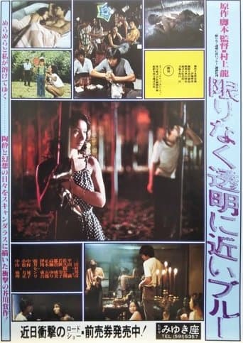 Movie poster for Almost Transparent Blue