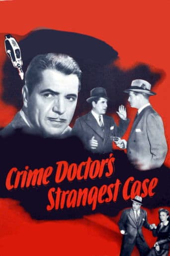 Movie poster for The Crime Doctor’s Strangest Case