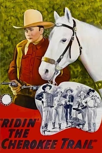 Movie poster for Ridin' the Cherokee Trail