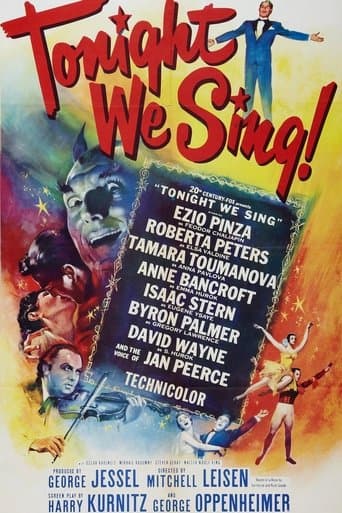 Movie poster for Tonight We Sing