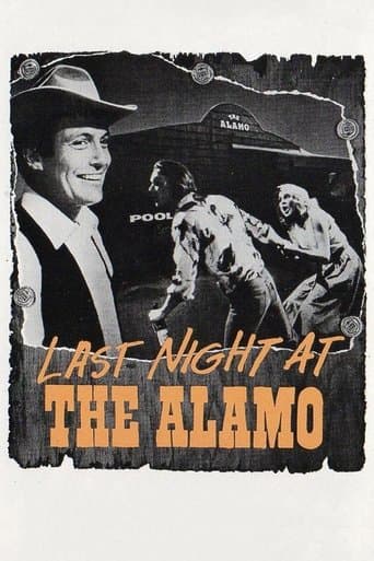 Movie poster for Last Night at the Alamo
