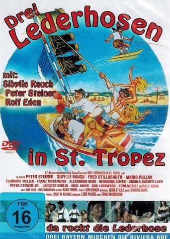 Movie poster for Three Lederhosen in St. Tropez