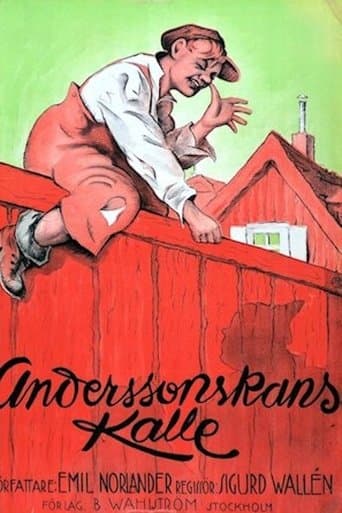 Movie poster for Anderssonskans Kalle