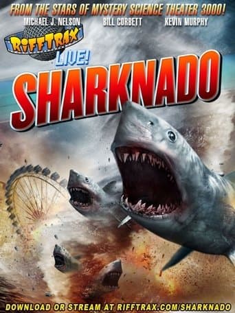 Movie poster for RiffTrax Live: Sharknado