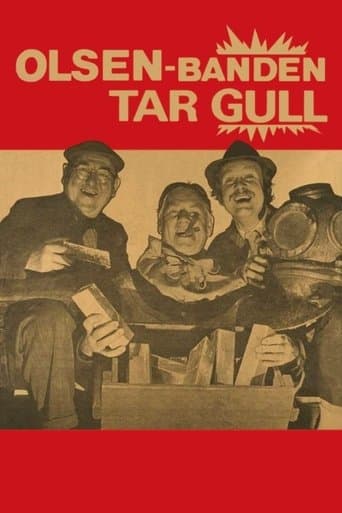 Movie poster for The Olsen Gang Takes the Gold
