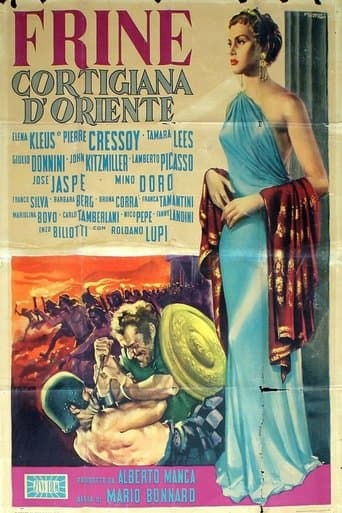 Movie poster for Frine cortigiana d'Oriente