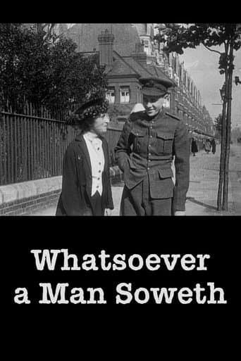 Movie poster for Whatsoever a Man Soweth