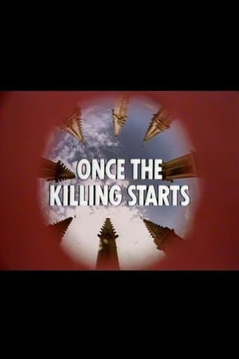 Movie poster for Once the Killing Starts