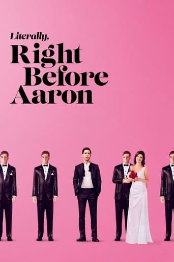 Movie poster for Literally, Right Before Aaron